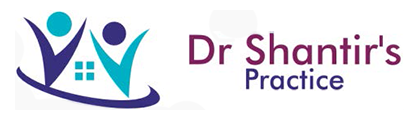 Dr Shantir's Practice logo and homepage link